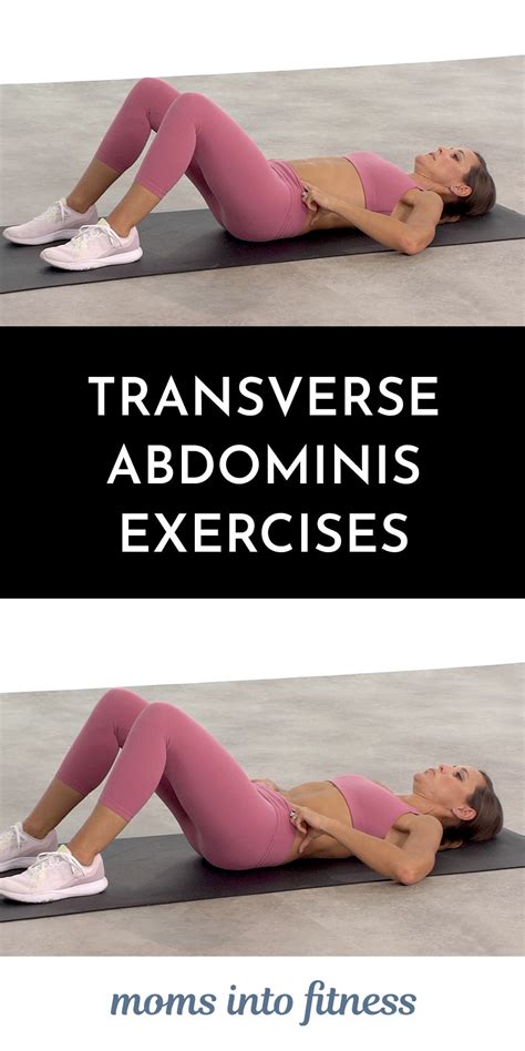 Transverse Abdominis Exercises - TA Workouts - Moms Into Fitness