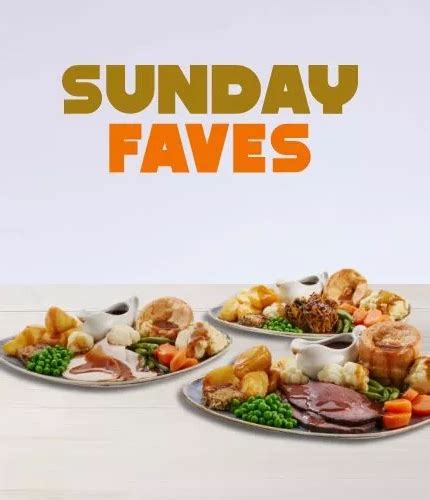 Pub Sunday Roast Sunday Favourites Hungry Horse