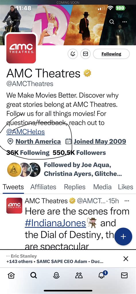 Mr C Amc Gme Hymc On Twitter Amctheatres What Doing Https T