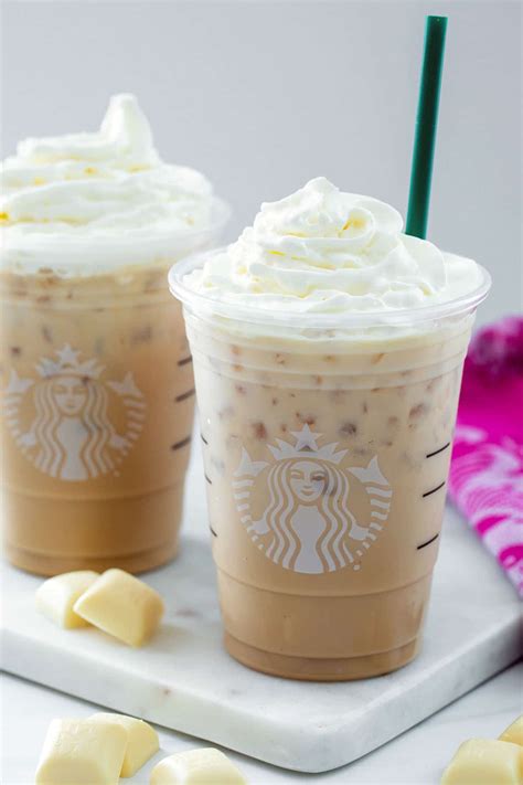 Starbucks Iced Toasted White Chocolate Mocha Recipe Julianne Laney