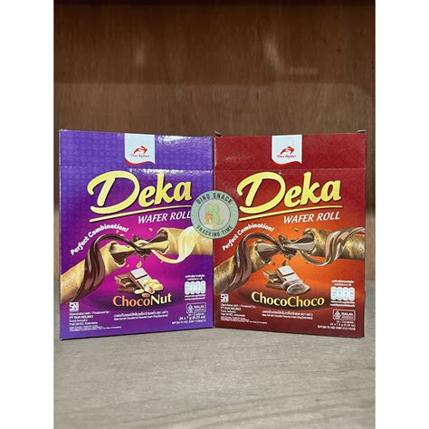 Jual Deka Wafer Roll Choco Choconut Isi Pcs Shopee Indonesia