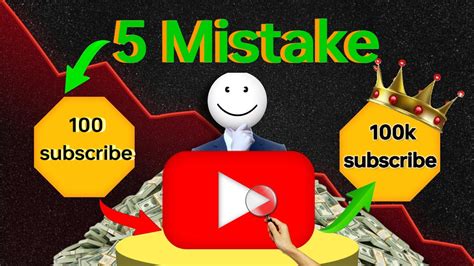 5 Mistakes New Youtubers Make Fix Them To Grow Fast Ec0yt Youtube