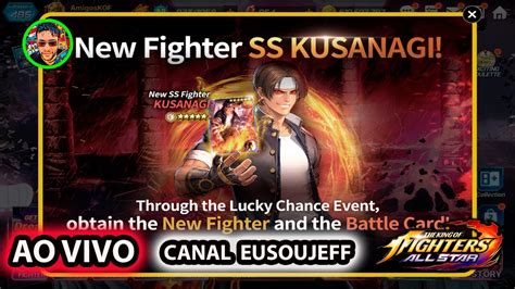 KOF ALL STARS MOBILE KOF ALLSTAR LIVE GAMEPLAY AO VIVO LUTADOR SS