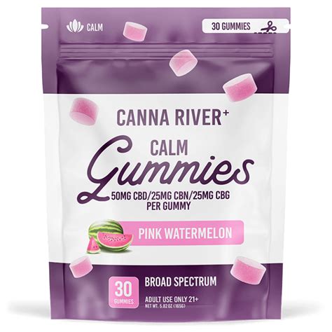 Broad Spectrum Cbd Gummies For Calm Canna River Cbd Co