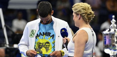 Djokovic Homenajea A Kobe Bryant Con Su Título 24 Me Ayudó Mucho