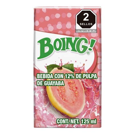 Bebida Boing De Pulpa De Guayaba 125 Ml Walmart