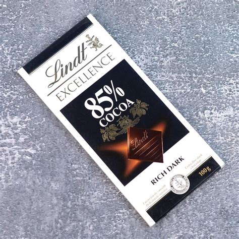 Lindt Cocoa 85 Cocoa Rich Dark 100g Add On Choc