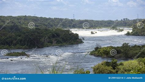 The Nile River Shortly after it Exits from Lake Victoria in Uganda ...