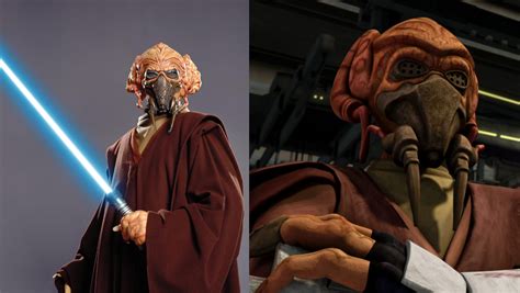 The Mandalorian Cast All Thought Plo Koon Was The Secret Jedi Nerdist