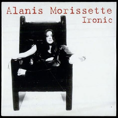 Car Tula Frontal De Alanis Morissette Ironic Cd Single Portada