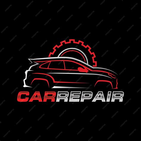 Premium Vector Minimalist Car Repair Logo Design Template Car Repair