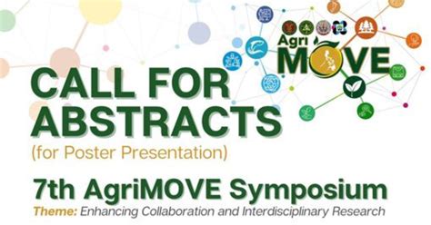 Announcement 7th Agrimove Symposium Call For Abstracts 📣 Sorsogon