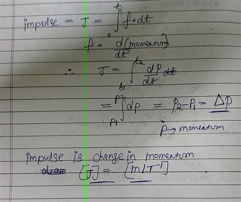 Fine Beautiful Dimensional Formula For Impulse Collins Edexcel Gcse Maths