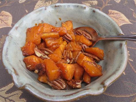 Ever Ready Maple Cinnamon Roasted Butternut Squash With Toasted Pecans