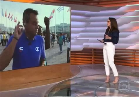 Bahia Ba Rep Rter Da Globo Se Manifesta Ap S Ter V Deo Viralizado