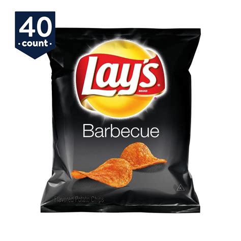 Lay S Potato Chips Barbecue Oz Bags Count Walmart