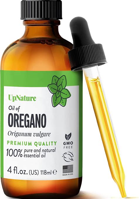 UpNature Aceite esencial de orégano 100 natural y puro sin diluir