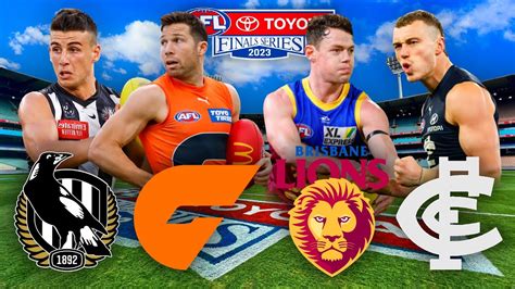 WHO MAKES THE 2023 AFL GRAND FINAL Preliminary Finals Tips