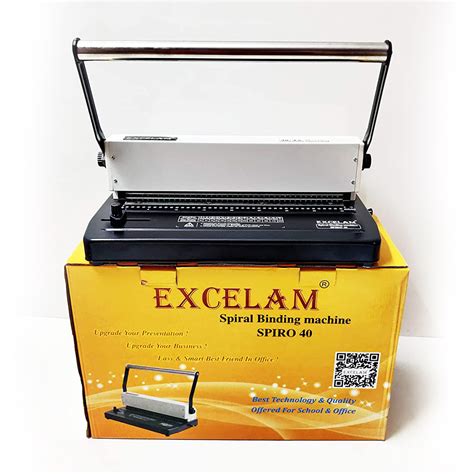 Spiral Binding Machine Excelam | Spiral Binding Machine | New Crystal CopierNew Crystal Copier