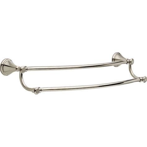 Delta Cassidy 24 In Wall Mount Double Towel Bar Bath Hardware