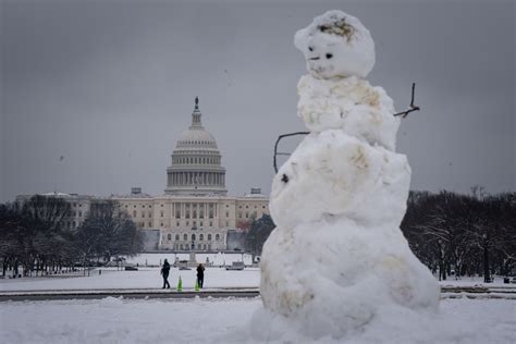 Nyc Dc Break More Than 700 Day Snow Droughts With Biggest Storm In 2