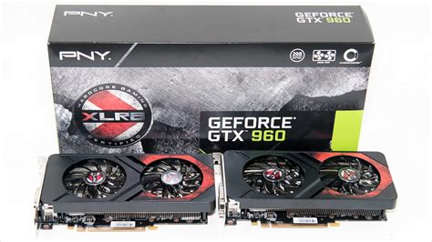 PNY GeForce GTX 960 XLR8 OC Gaming 2GB SLI