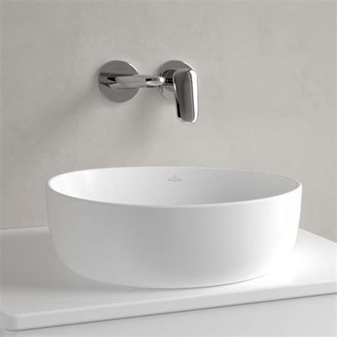 Villeroy Boch Antao Countertop Basin With CeramicPlus Stone White