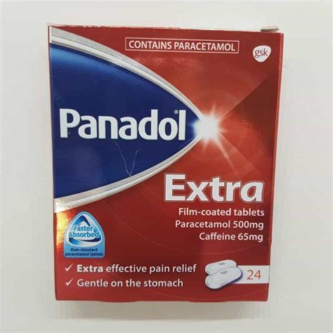 Panadol Extra 500mg Paracetamol Glen Pharmacy