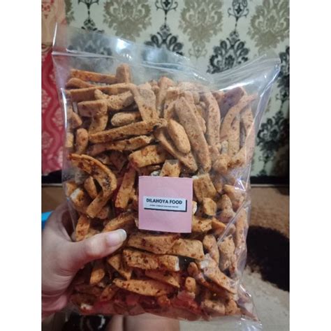 Jual Basreng Pedas Gurih Kemasan 500gr Shopee Indonesia