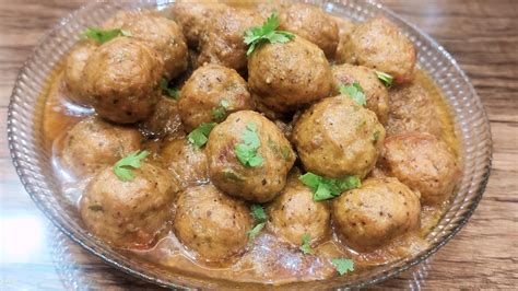 Chicken Kofta Recipe Restaurant Chickenball Curry Kofta Salan