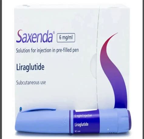 Saxenda 6 Mg Ml Injection For Clinical France Delivery At Rs 4000 Box