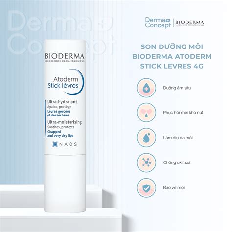 Son D Ng M I Bioderma Atoderm Stick Levres G Nh P Kh U Ch Nh H Ng