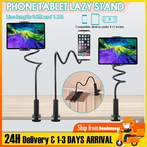 【SG】Handphone Holder 360º Universal Mobile Phone Stand Phone Holder Flexible Long Arms Hands ...