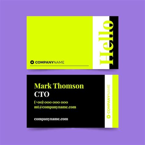Business Card Bold Images Free Download On Freepik