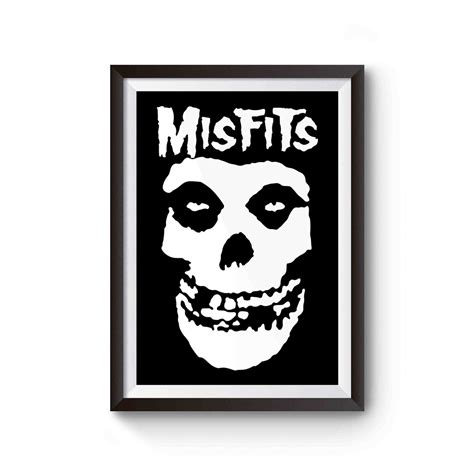 Misfits Skull Stencil