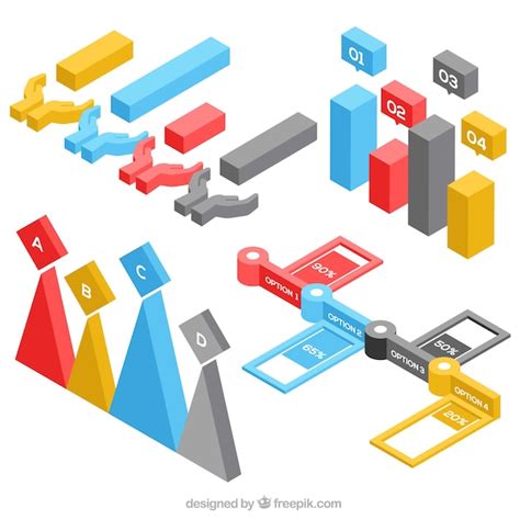 Conjunto De Elementos Infogr Ficos Em Estilo Isom Trico Vetor Gr Tis