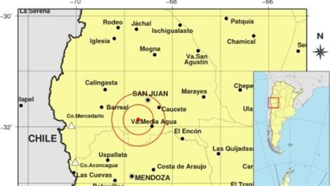 Un Fuerte Sismo Sacudió A San Juan Este Sábado En La Siesta Diario La Provincia Sj