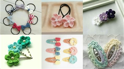 Very Easy And Beautiful Crochet Hair Accessories Ideas Crochet Flower