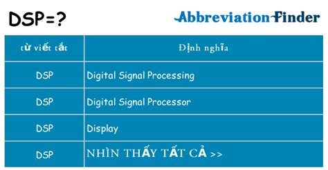 DSP là gì định nghĩa DSP Viết tắt Finder