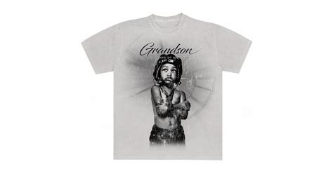 King Von Grandson Album Tee White