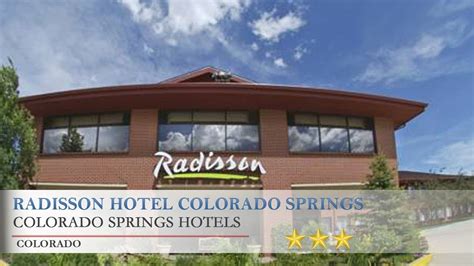 Radisson Hotel Colorado Springs Colorado Springs Hotels Colorado Youtube