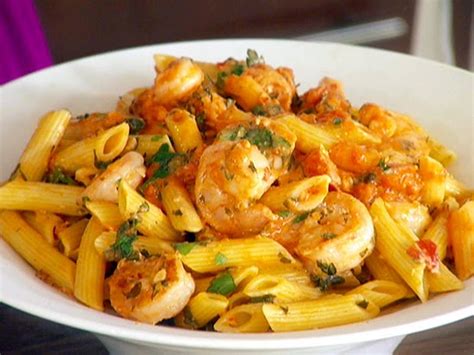 Twist Penne With Shrimp Scampi