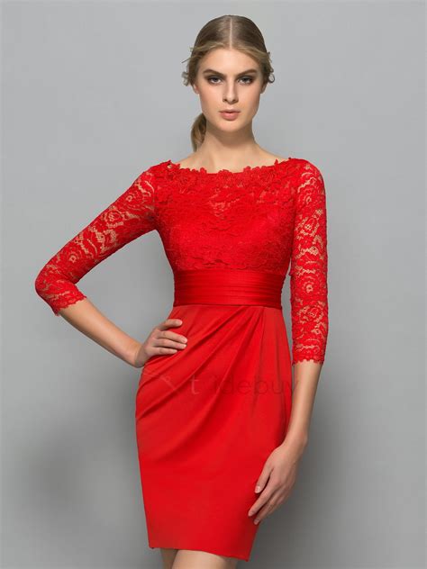 Offers High Quality Classy Bateau Neck 3 4 Length Sleeve