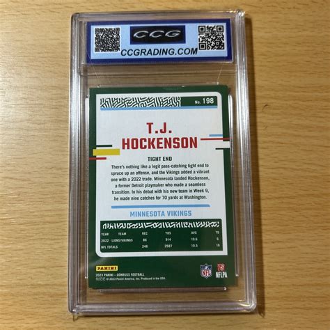 2023 Panini Donruss 198 T J Hockenson For Sale Online EBay