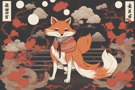 Fox Yokai Kitsune Woman Gallery Stablecog