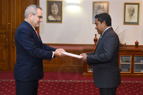 Non Resident Ambassador Of Switzerland Presents Credentials To The