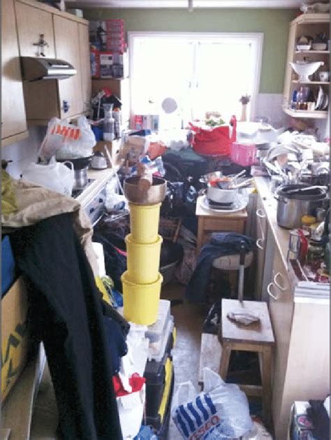 Cluttered Living Space As A Symptom Of Hoarding Disorder Persons With