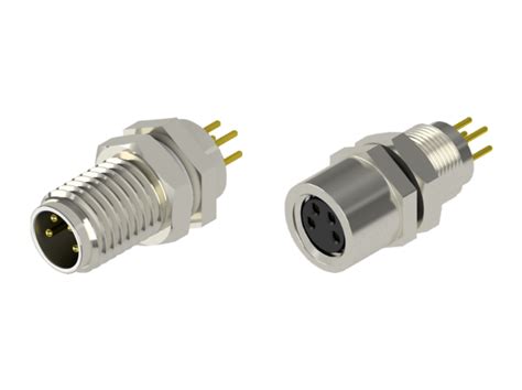 E Tec Interconnect M8 Circular Connectors