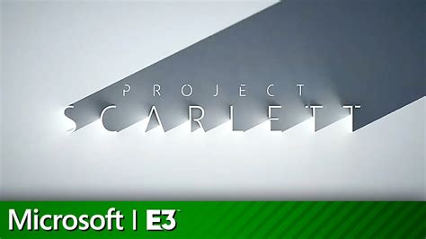 Xbox Project Scarlett Console Announcement Microsoft Xbox E