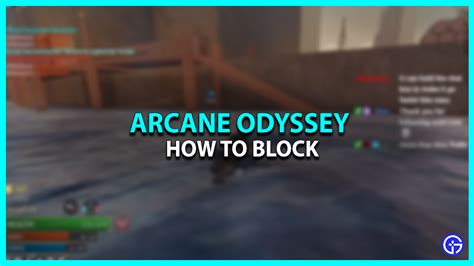 How To Block In Roblox Arcane Odyssey Gamer Tweak